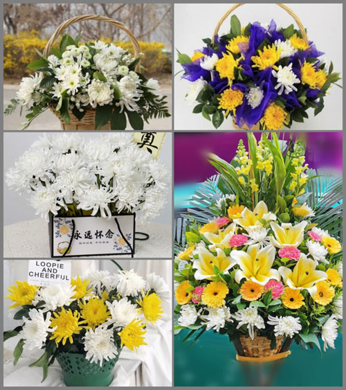 河南南阳新野县上港乡齐花园村白事提篮配送